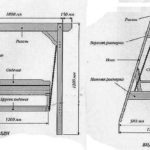 Как сделать качели из дерева и металла