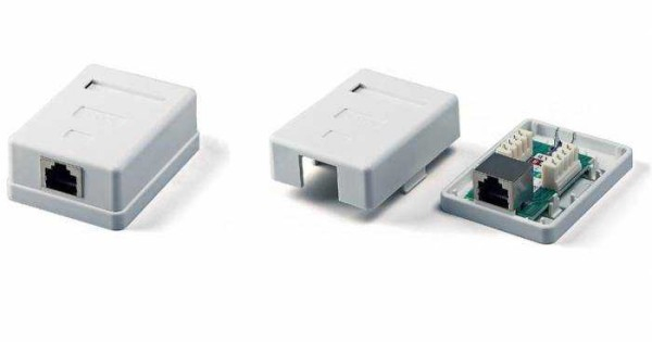 Подключение интернет розетки RJ-45 и обжим коннектора