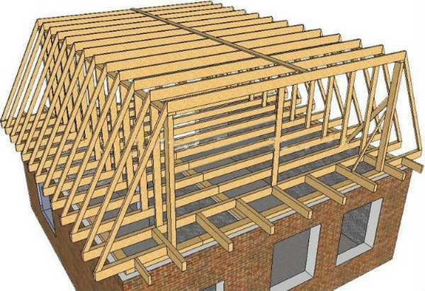 Строительство мансардной крыши своими руками